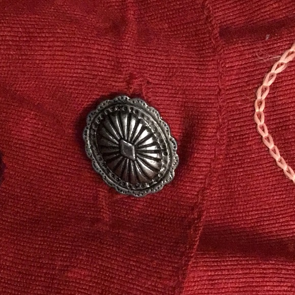 Tantrum Collections Made In India  Embroidered Beaded Red Silk Shirt Jacket 3X - Picture 8 of 11